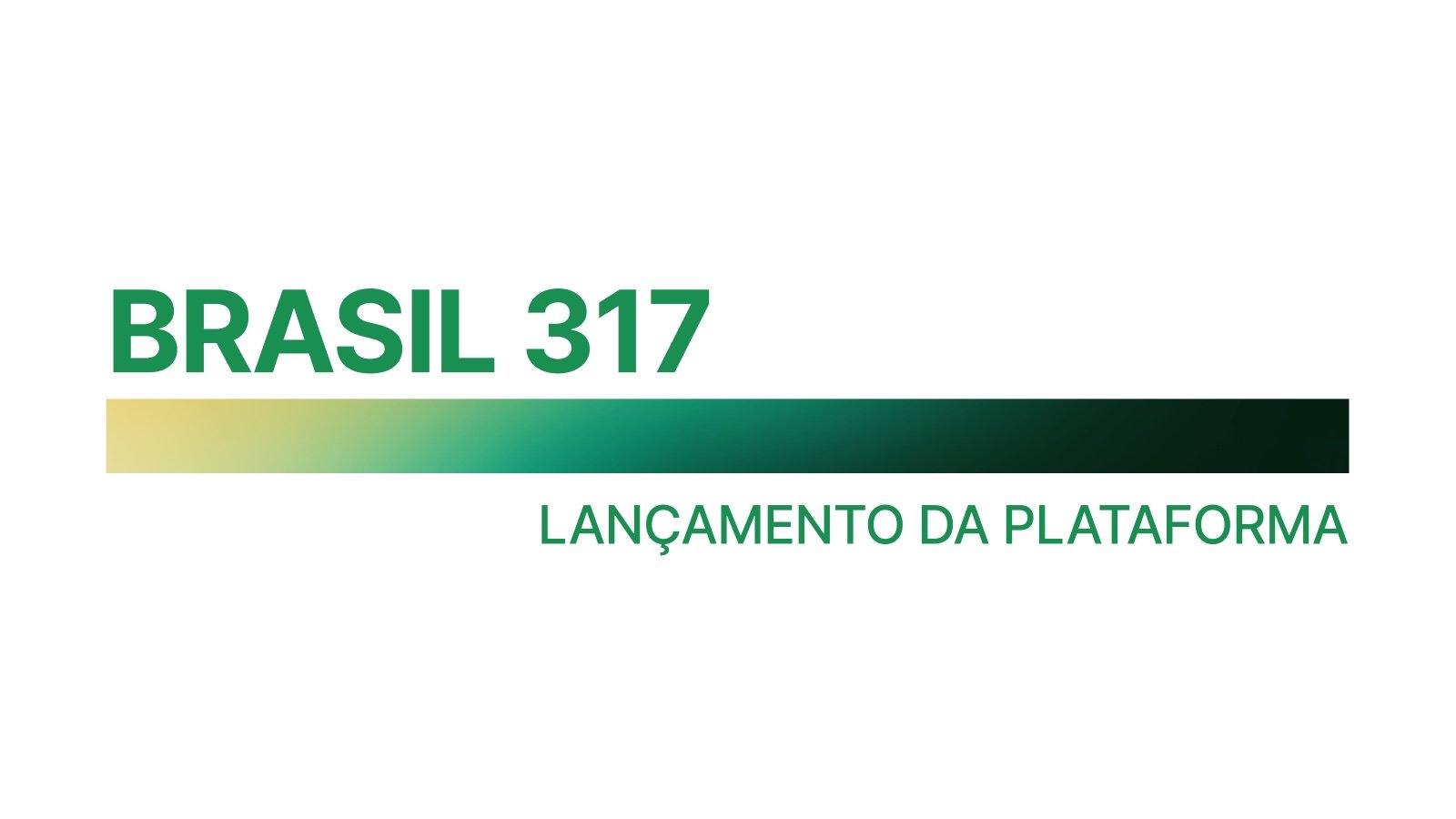 Apresentação do lançamento da plataforma