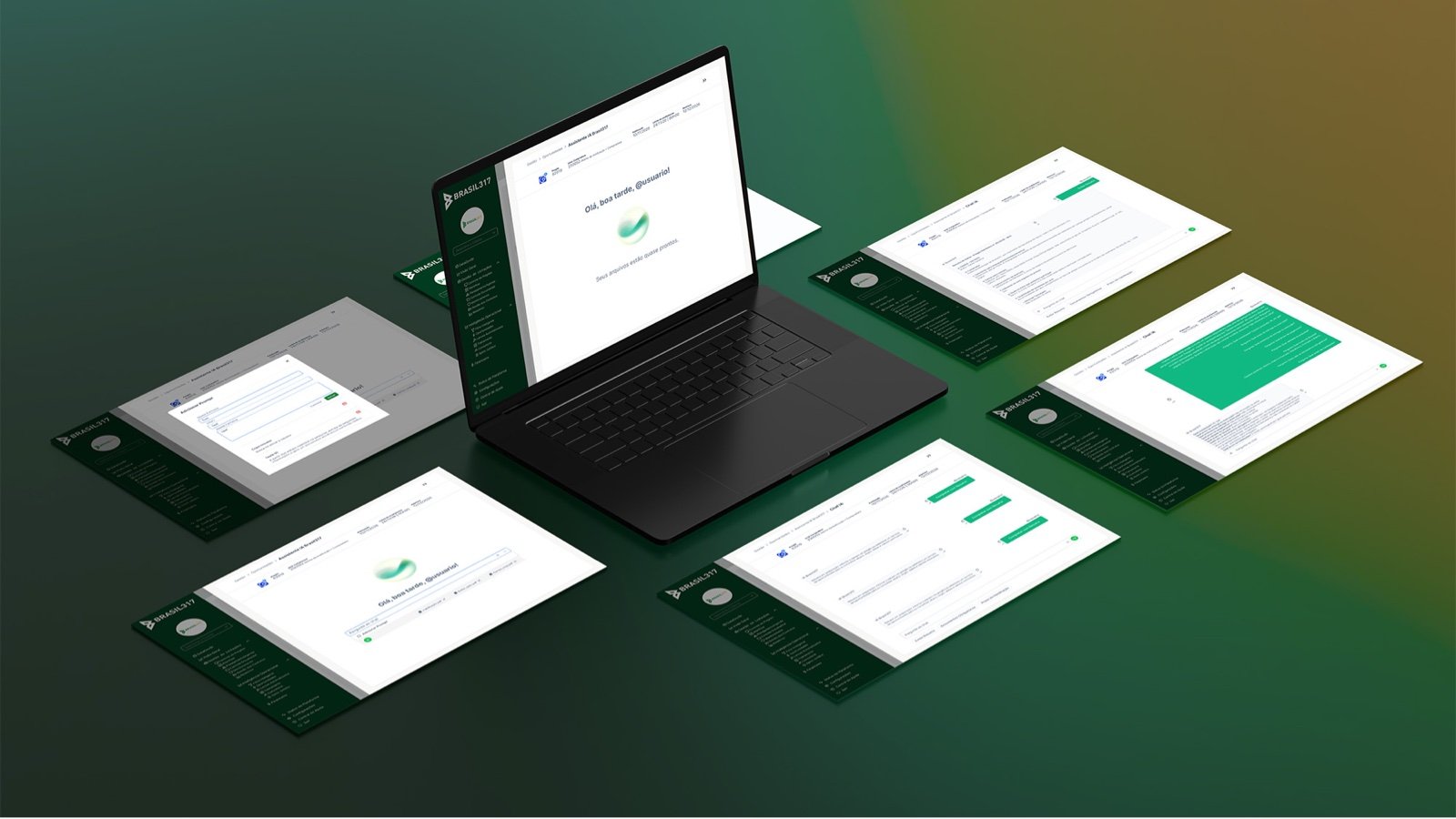 Aplicação visual do assistente — estudo 1