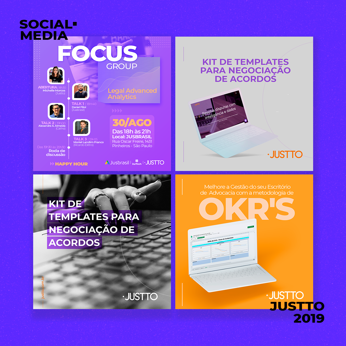 JUSTTO — Estudos visuais — peça 2