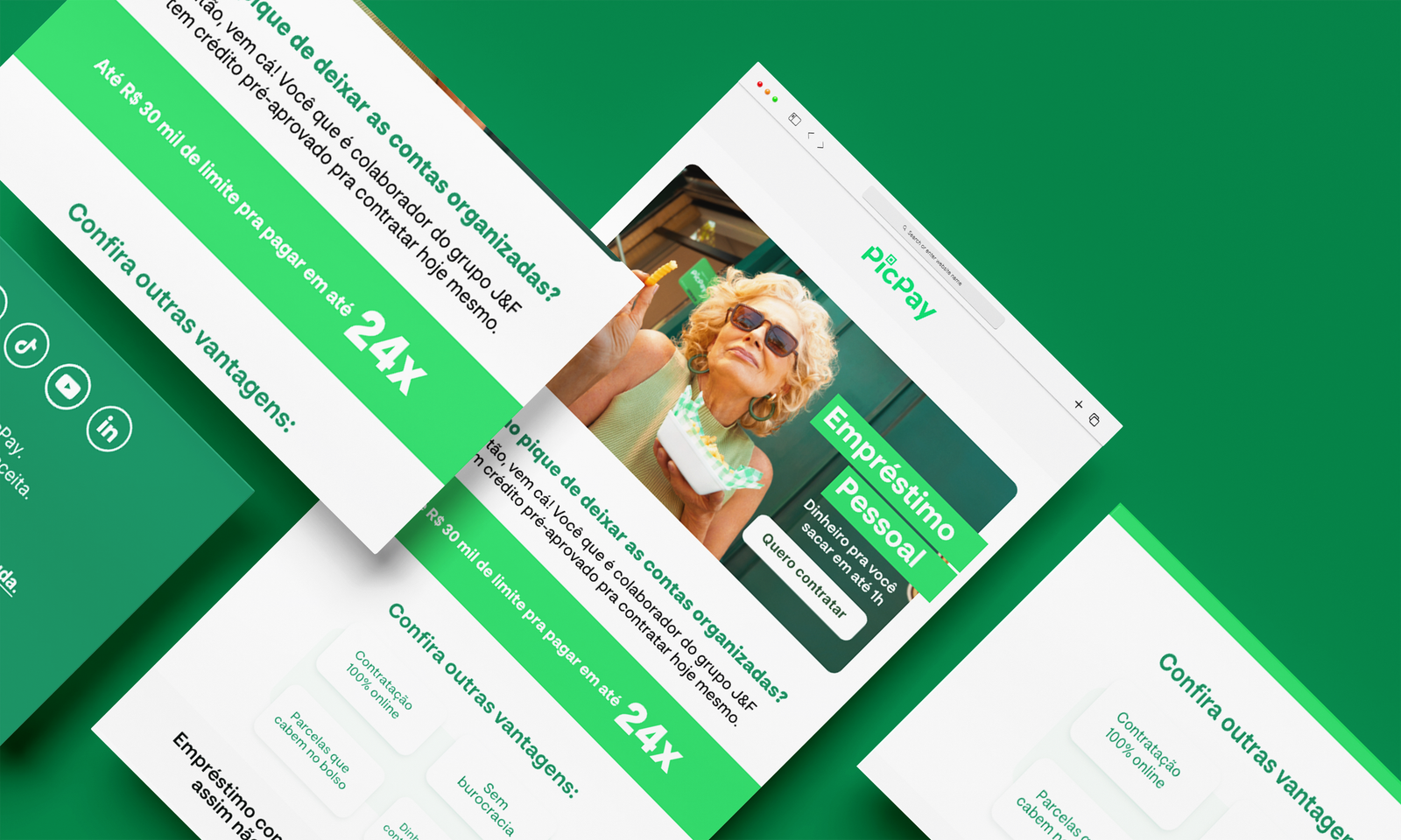 E-mail marketing — empréstimo pessoal